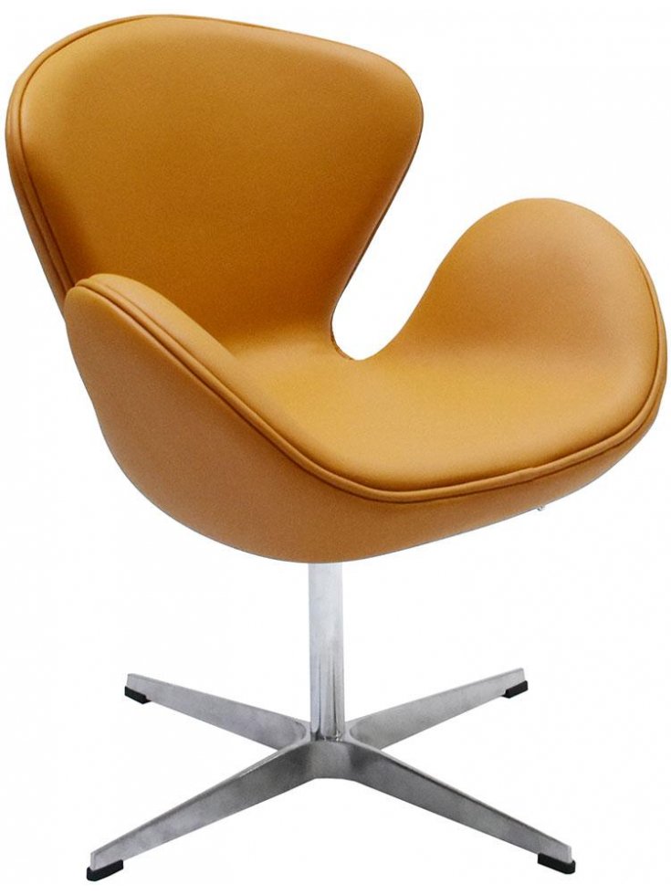 Кресло Swan Chair оранжевое
