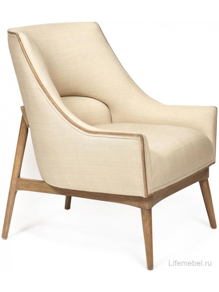 Кресло Bellavista 20-37 античный дуб / бежевое