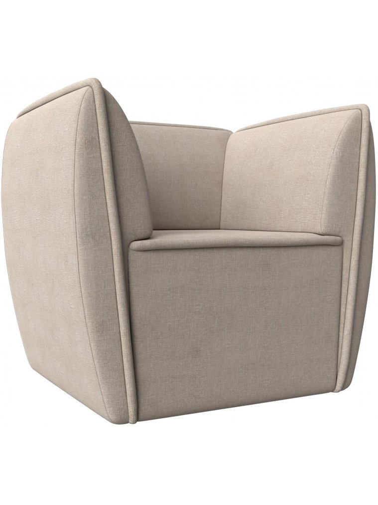 Кресло Бергамо бежевая рогожка