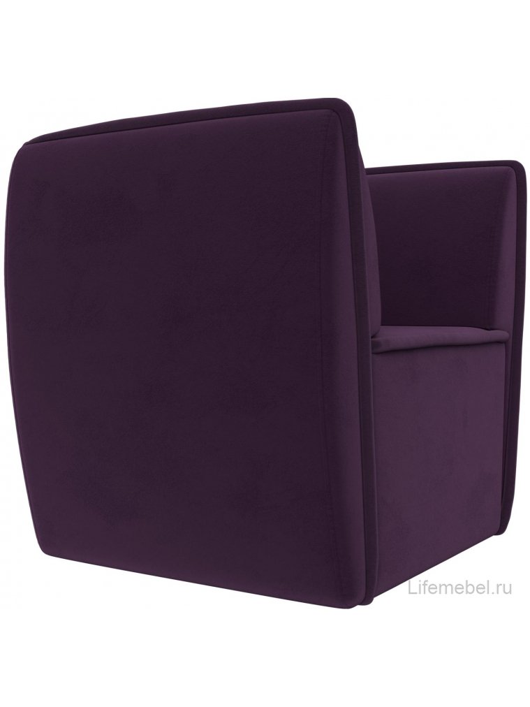 Кресло Бергамо фиолетовый велюр