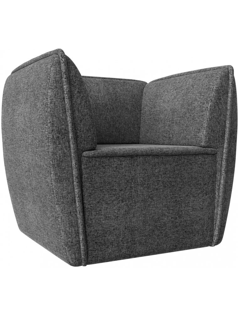 Кресло Бергамо серая рогожка