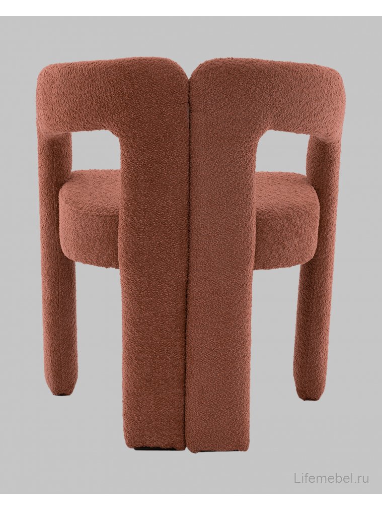 Кресло Брентон букле / терракотовый