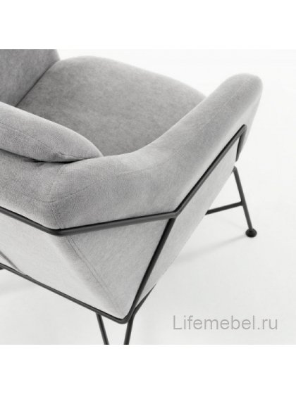 Кресло Brida свело-серое