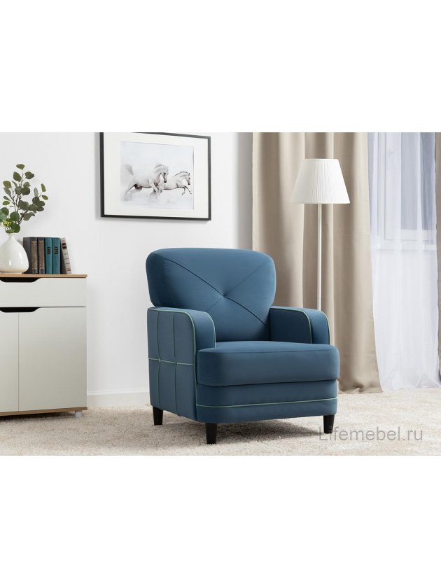 Кресло Черри Н ТК 285 irida 07 / эвита пистачио