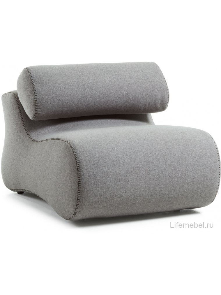 Кресло Club серое