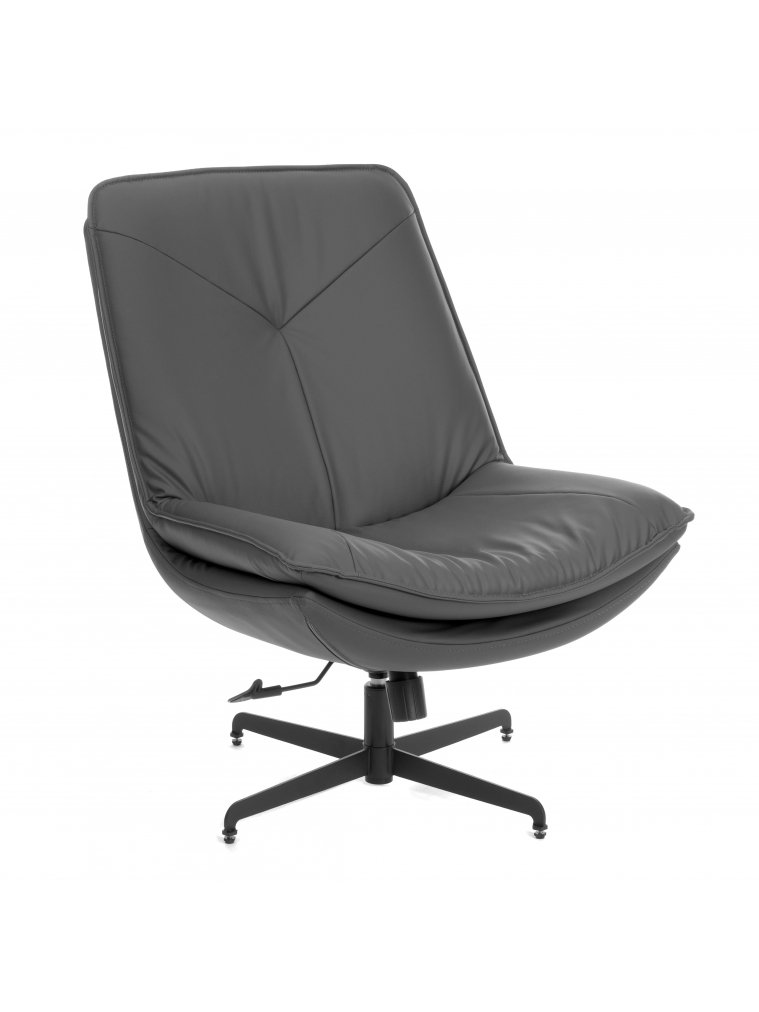 Кресло Cosmo графит экокожа