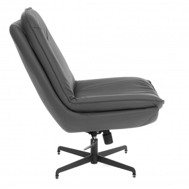 Кресло Cosmo/Космо графит экокожа