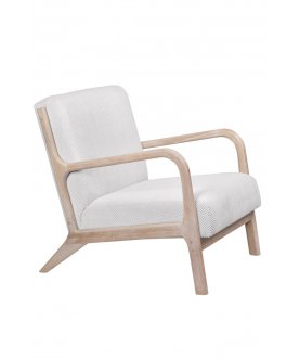 Кресло дизайнерское Cody N-white