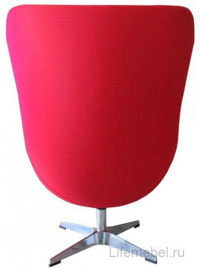 Кресло Egg chair кашемир красное