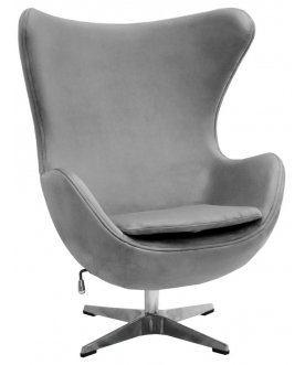 Кресло Egg chair серый