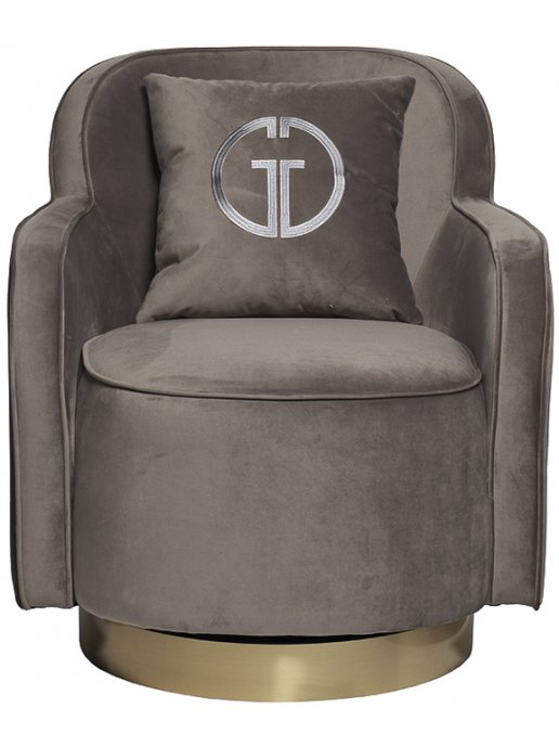 Кресло Грант серое