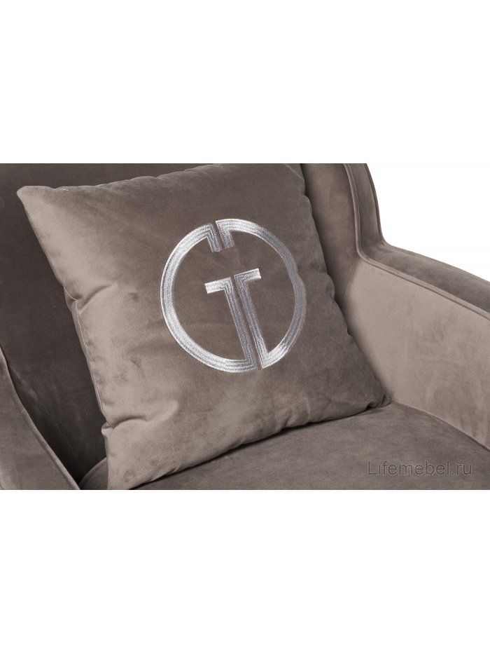 Кресло Грант серое