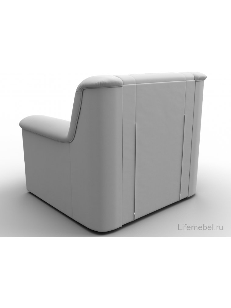 Кресло Терра-М белая экокожа