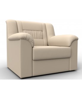 Кресло Карелия экокожа бежевый