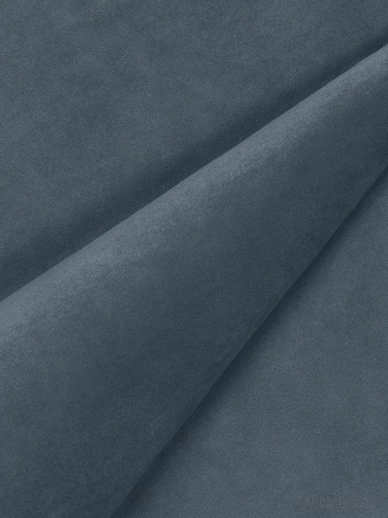 Кресло Карелия серый велюр