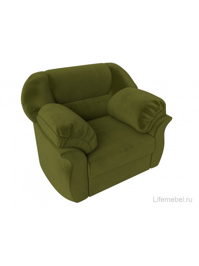 Кресло Карнелла зеленое