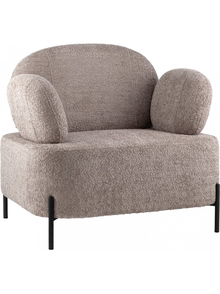 Кресло Уно букле капучино