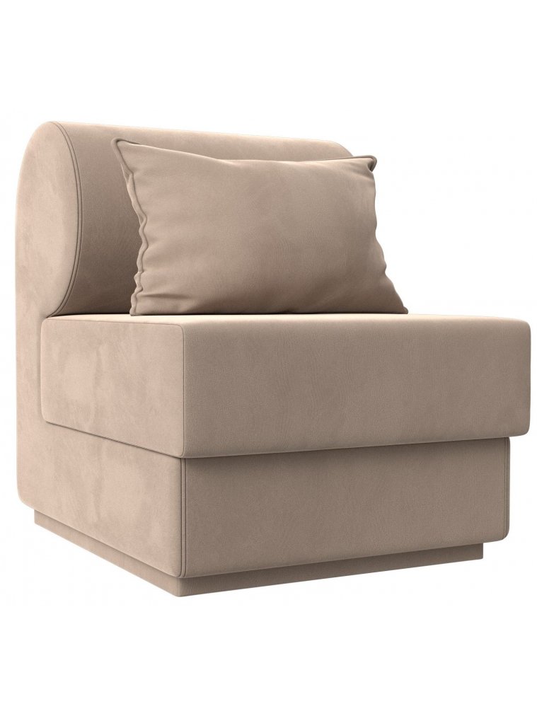 Кресло Кипр бежевый велюр