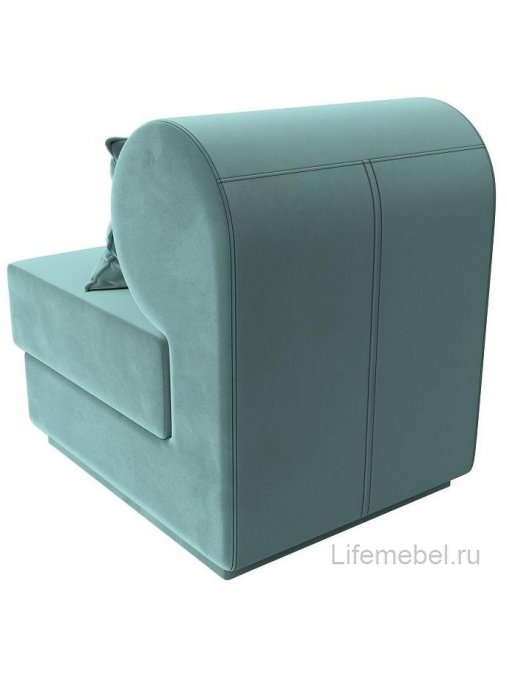 Кресло Кипр бирюзовый велюр