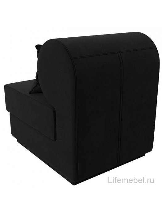 Кресло Кипр черный микровельвет