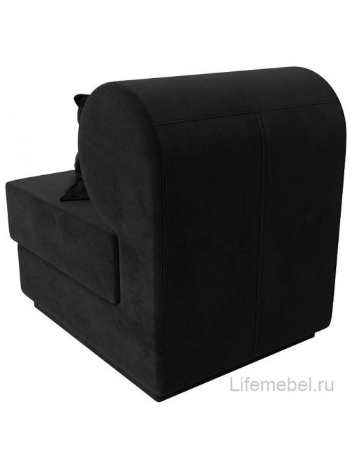 Кресло Кипр черный велюр