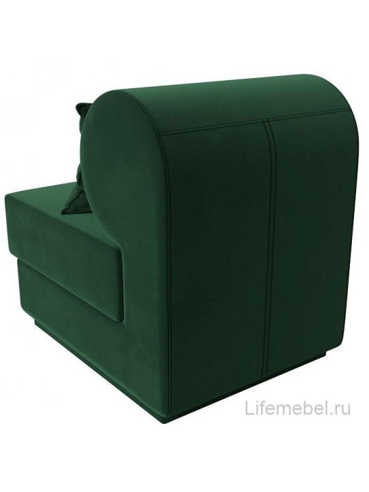 Кресло Кипр зеленый велюр