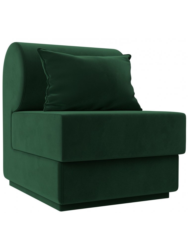 Кресло Кипр зеленый велюр