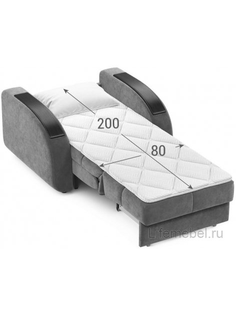 Кресло Moon Family 109 / Н10 v1+(2)65 н 004751 велюр коричневый 74-65