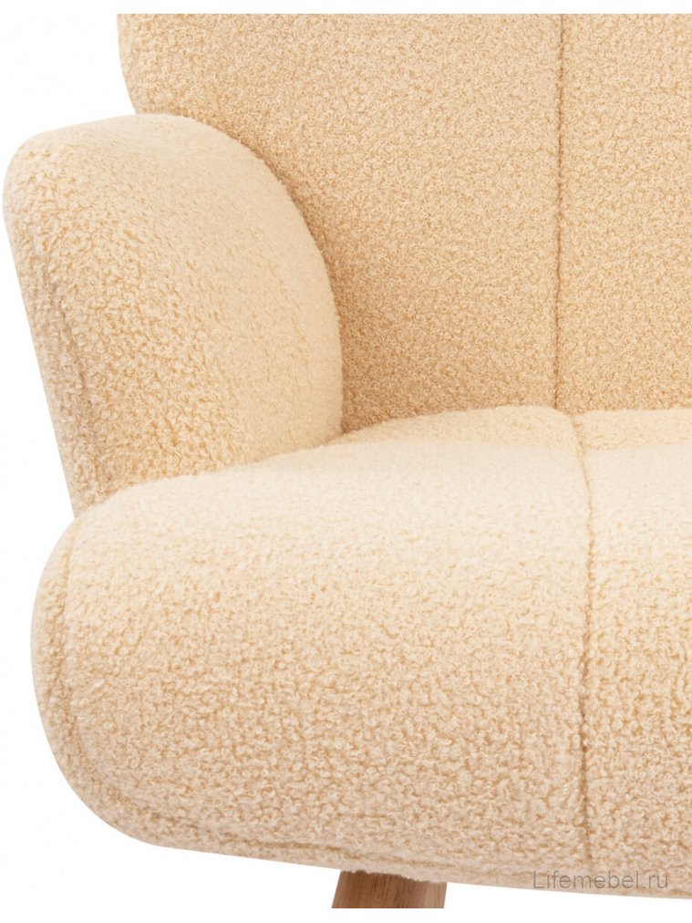 Кресло LC-305 кремовое