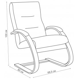 Кресло Leset Монэ