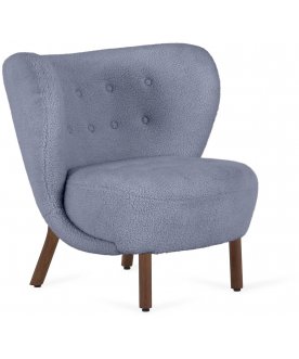 Кресло Lounge Wood синий