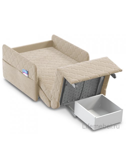 Кресло Moon Family 119 / Н10 Lux v1+(2)65 v1 004858 велюр бежевый 74-1