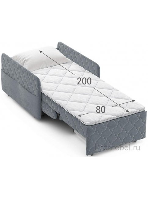 Кресло Moon Family 119 / Н10 v1+(2)65 v1 004853 велюр бежевый 74-1