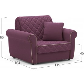 Кресло Moon Family 123 с независимым пружинным блоком