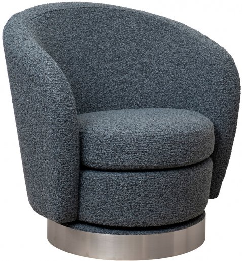 Кресло Наполи темно-серое