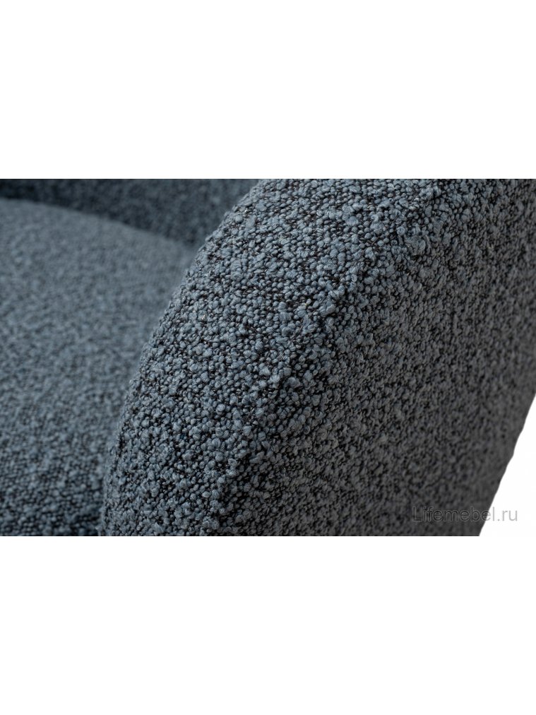 Кресло Наполи темно-серое