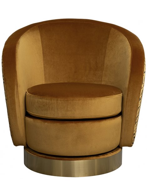 Кресло Наполи терракотовое