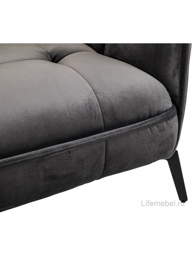 Кресло Осло темно-серый