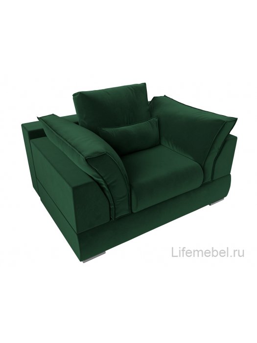 Кресло Пекин зеленый велюр