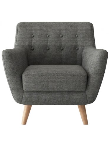 Кресло Picasso темно-серое