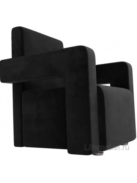 Кресло Рамос черный велюр