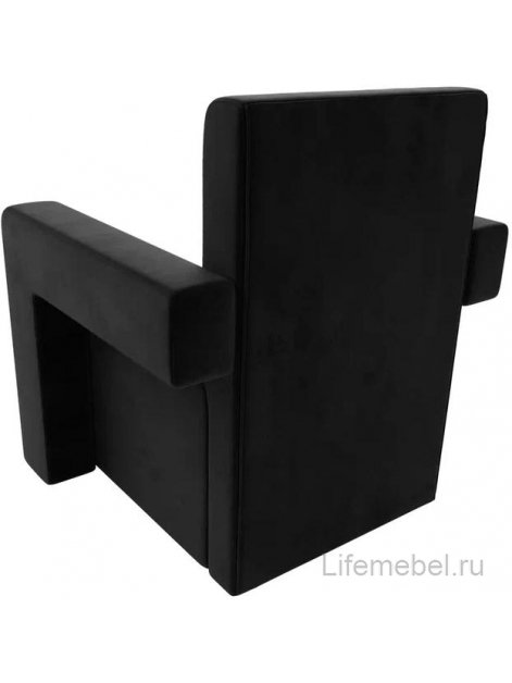 Кресло Рамос черный велюр