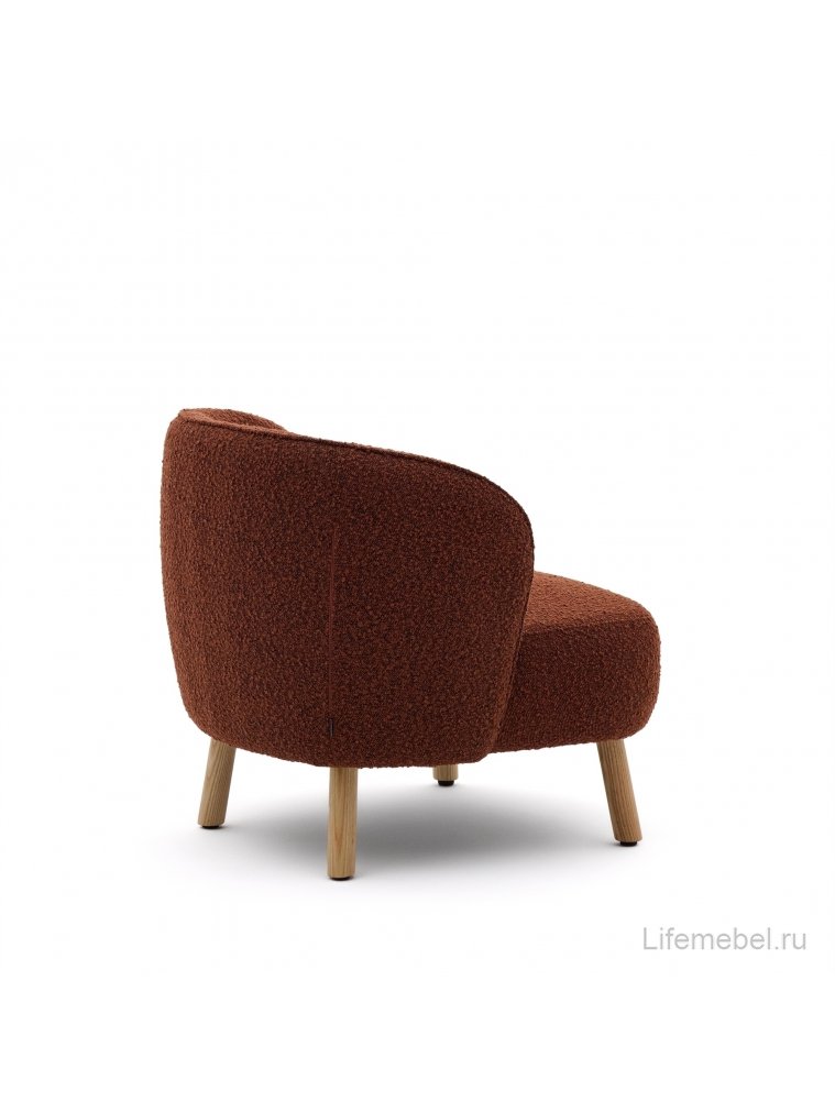 Кресло Ulit терракотовый букле