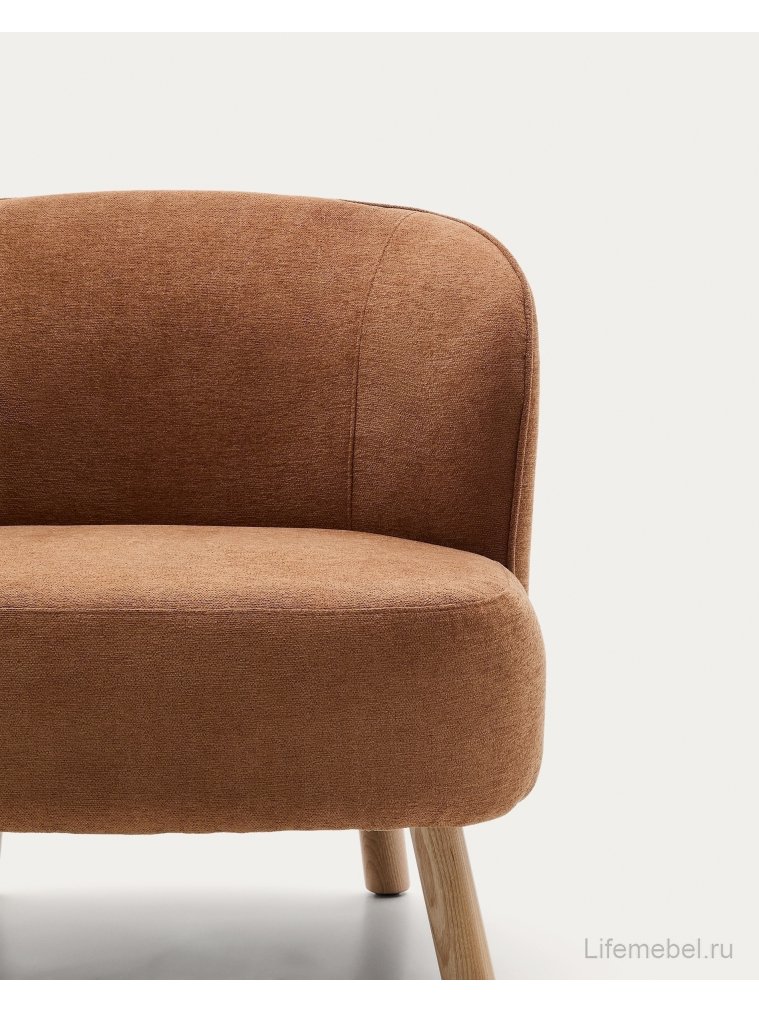 Кресло Ulit терракотовый шенил