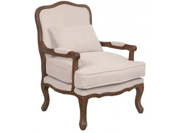 Мягкое полукресло с подлокотниками Nitro Beige V3