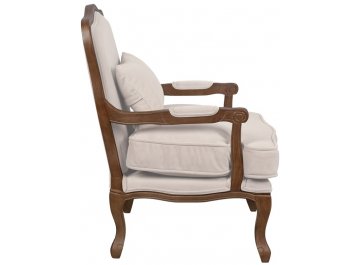 Мягкое полукресло с подлокотниками Nitro Beige V3