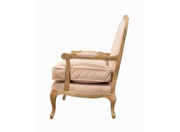 Мягкое полукресло с подлокотниками Nitro Beige Velvet