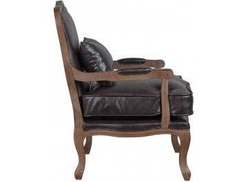 Мягкое полукресло с подлокотниками Nitro Brown