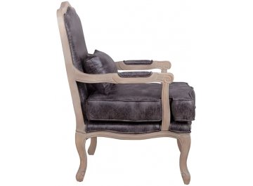 Мягкое полукресло с подлокотниками Nitro Brown V2