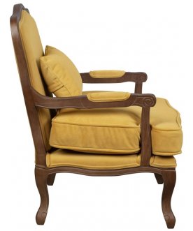 Мягкое полукресло с подлокотниками Nitro Yellow